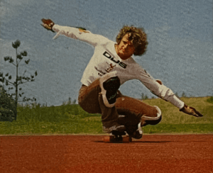 Ett analogt skateboardspel